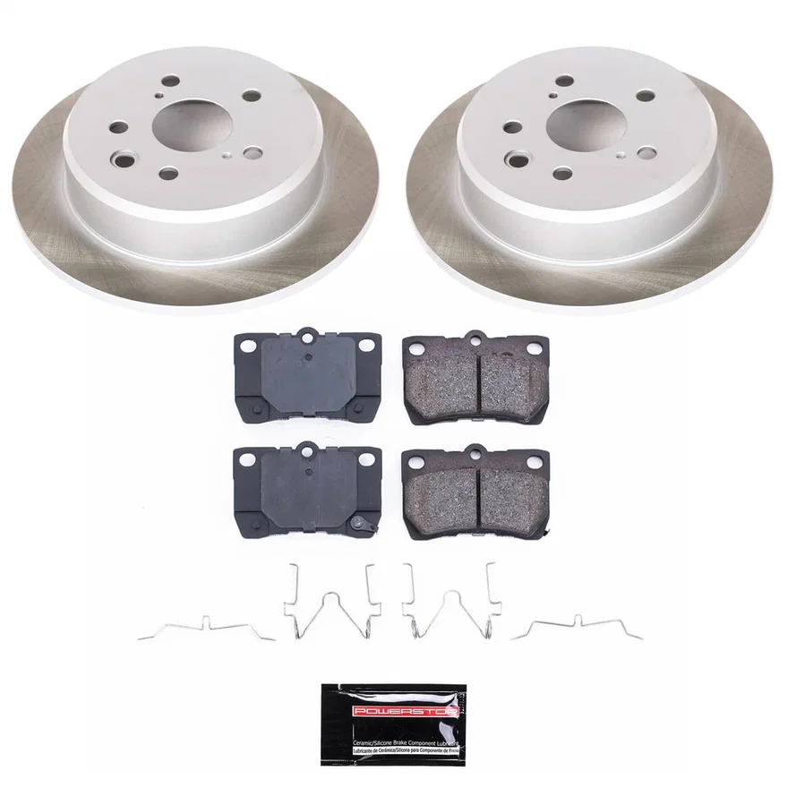 Rear SEMI-COATED ROTOR KIT for Lexus IS250