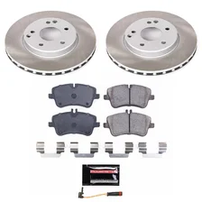 Front SEMI-COATED ROTOR KIT for Mercedes-Benz C230 image 1