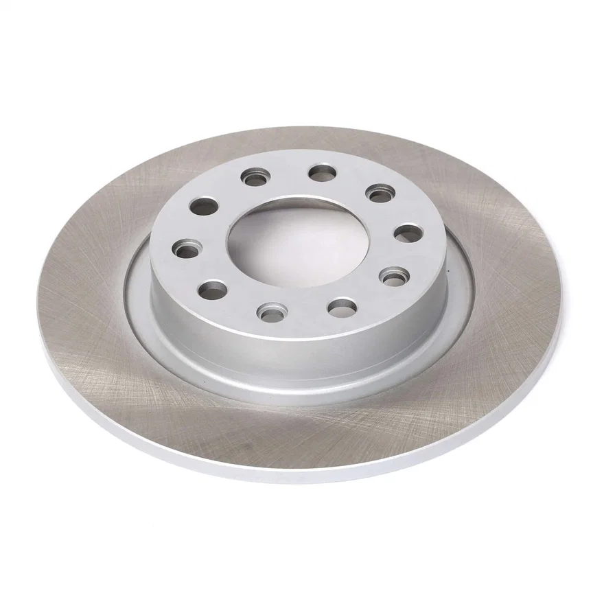 Rear SEMI COATED ROTOR for Dodge Dart