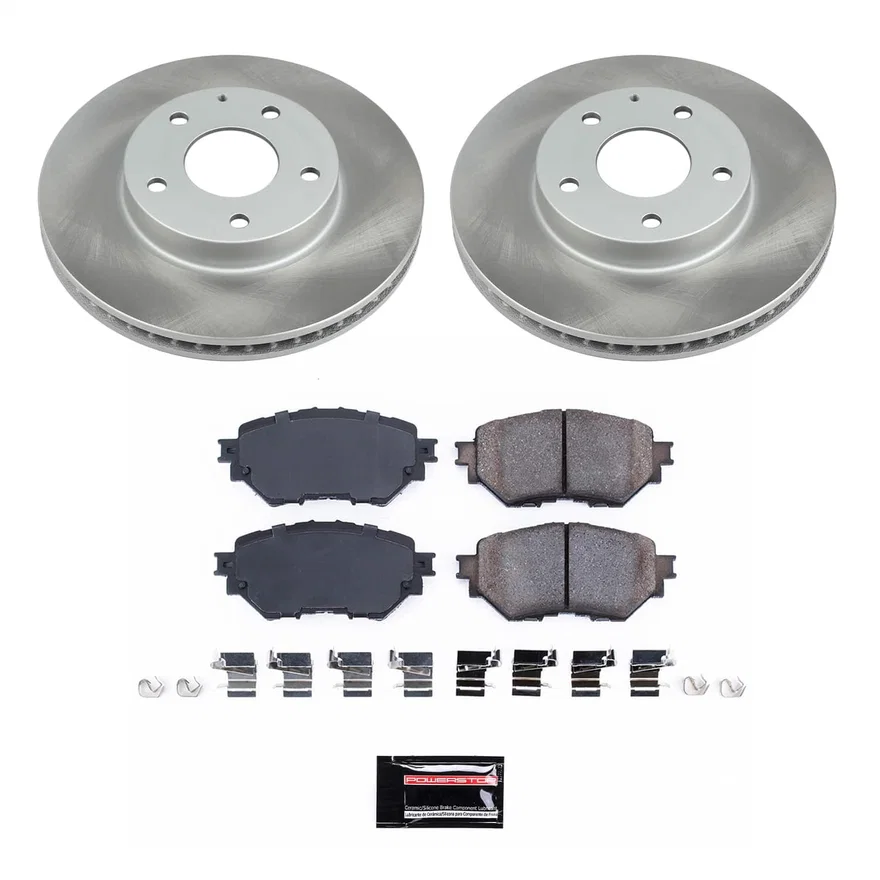 Front SEMI-COATED ROTOR KIT for Mazda 3