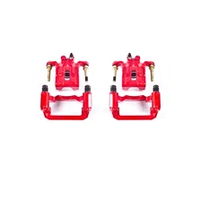 Rear RED CALIPER PAIR W/BRKT for Nissan Pathfinder image 2