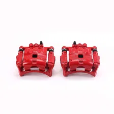 Front RED CALIPER PAIR W/BRKT for Ford Fiesta image 2