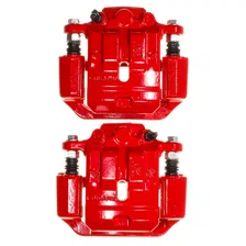 Rear RED CALIPER PAIR for Subaru image 4