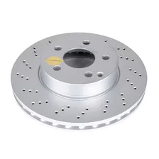Front EVOLUTION COATED ROTOR for Mercedes-Benz image 2