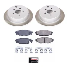 Rear SEMI-COATED ROTOR KIT for Subaru BRZ image 1