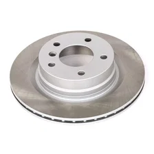 Rear SEMI COATED ROTOR for BMW 325i image 1