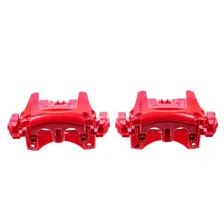 Front RED CALIPER PAIR W/BRKT image 2
