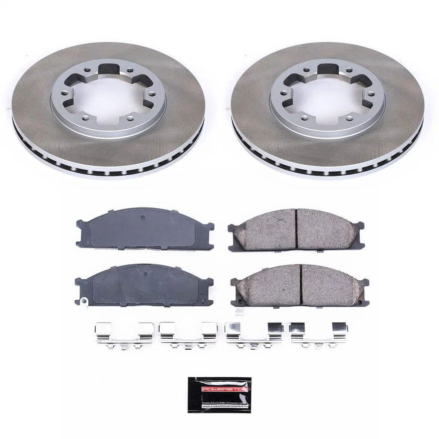 Front SEMI-COATED ROTOR KIT for Nissan 720