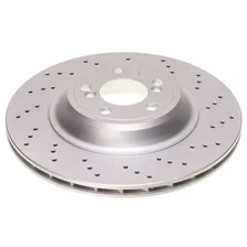 Rear Right EVOLUTION COATED ROTOR for BMW image 1