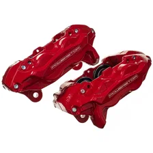 Front RED CALIPER PAIR W/O BRKT for Toyota image 6