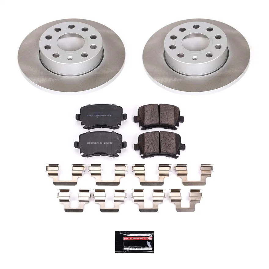 Rear SEMI-COATED ROTOR KIT