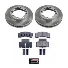 Front SEMI-COATED ROTOR KIT image 1