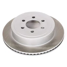 Rear SEMI COATED ROTOR for Dodge Durango image 1