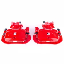 Rear RED CALIPER PAIR W/BRKT for Toyota MR2 Spyder image 2