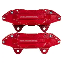 Front RED CALIPER PAIR W/O BRKT for Toyota image 2