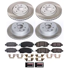 SEMI-COATED ROTOR KIT for Nissan LEAF image 1
