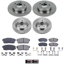 Front and Rear AUTOSPECIALTY BRAKE KIT for Nissan Maxima image 2