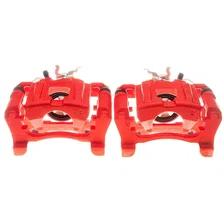 Rear RED CALIPER PAIR for Ford Mustang image 2
