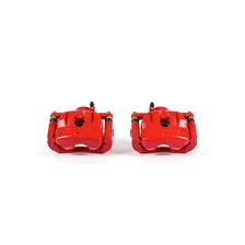 Front RED CALIPER PAIR W/BRKT for Mazda RX-8 image 2
