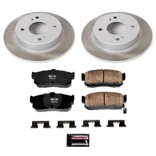 Rear SEMI-COATED ROTOR KIT image 1