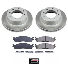 Front SEMI-COATED ROTOR KIT for Dodge Ram 1500 image 1