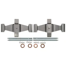 Front RED CALIPER PAIR W/O BRKT for Subaru image 7