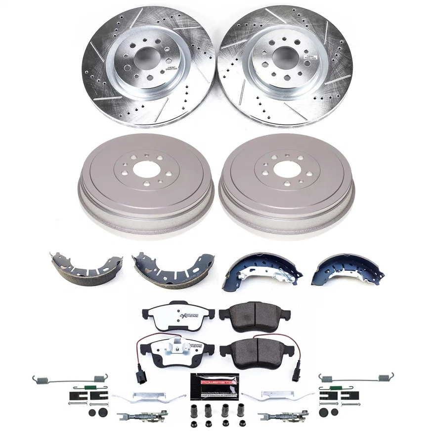 PowerStop K15491DK-36, Z36 TRUCK/TOW BRAKE KIT for Ram ProMaster City