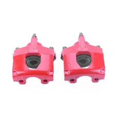 Rear RED CALIPER PAIR W/O BRKT image 2
