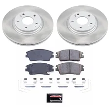 Front SEMI-COATED ROTOR KIT for Hyundai image 1