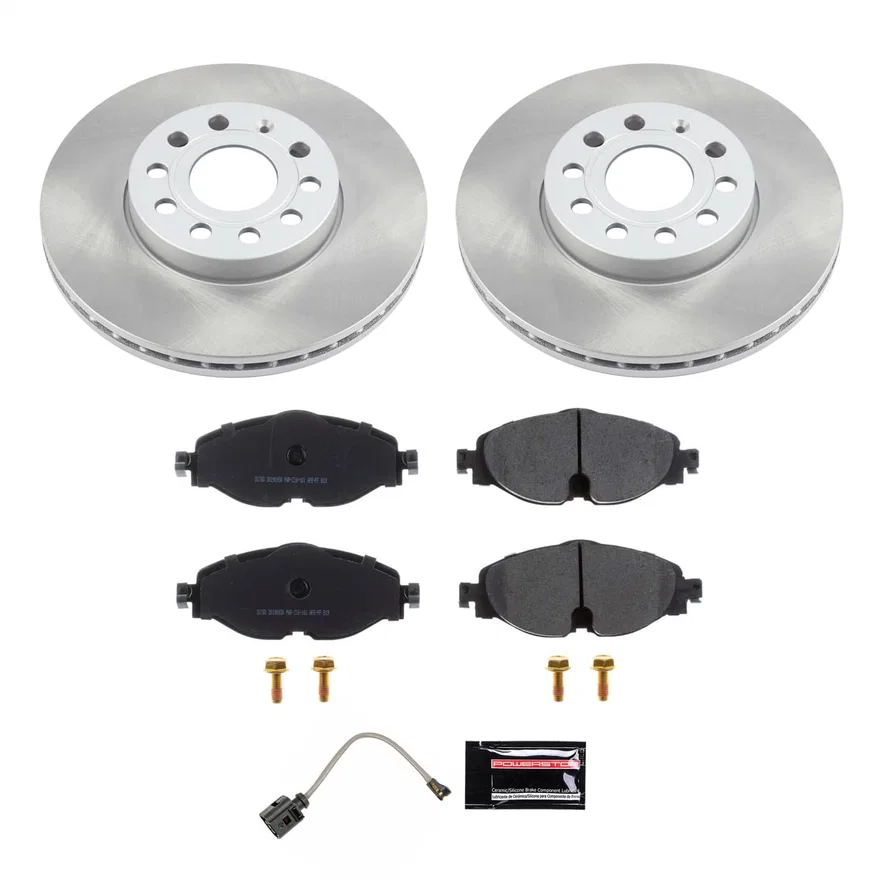 Front SEMI-COATED ROTOR KIT