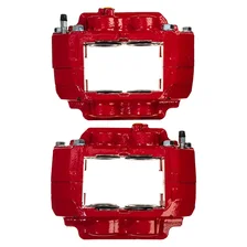 Front RED CALIPER PAIR W/O BRKT image 4