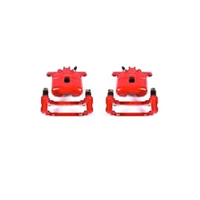 Front RED CALIPER PAIR W/BRKT image 2