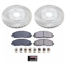 Front SEMI-COATED ROTOR KIT image 1
