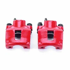 Rear RED CALIPER PAIR W/O BRKT image 2