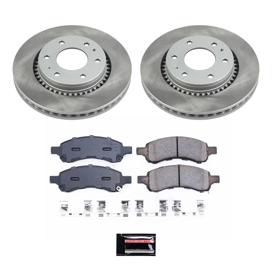 Front SEMI-COATED ROTOR KIT for Chevrolet Trailblazer