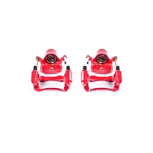 Front RED CALIPER PAIR W/BRKT image 2