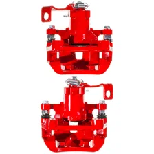 Rear RED CALIPER PAIR W/BRKT for Kia Soul image 4