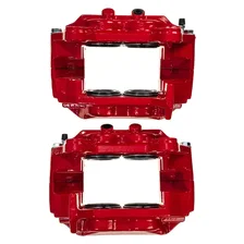 Front RED CALIPER PAIR W/O BRKT for Toyota image 5