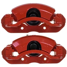 Front RED CALIPER PAIR W/BRKT for Ford Focus image 2
