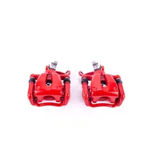 Rear RED CALIPER PAIR W/BRKT for Mini Cooper image 2