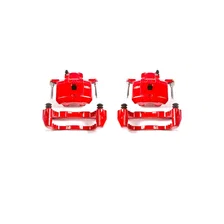 Front RED CALIPER PAIR W/BRKT image 2