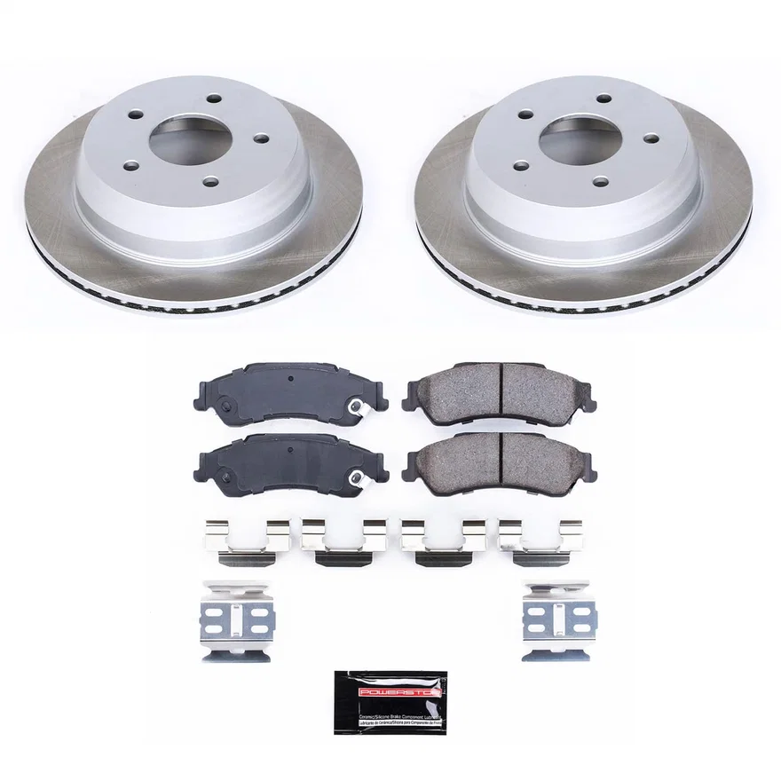 Rear SEMI-COATED ROTOR KIT