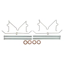 Front RED CALIPER PAIR W/O BRKT for Toyota image 7