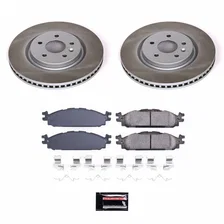 Front SEMI-COATED ROTOR KIT image 1