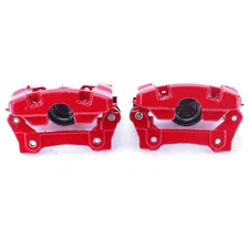 Rear RED CALIPER PAIR W/BRKT for Lexus image 2