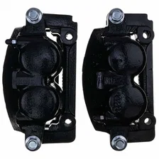 Front BLK CALIPER PAIR W/BRKT for Ford F-150 image 3