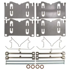 Front RED CALIPER PAIR W/O BRKT image 7