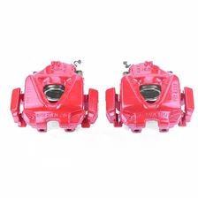 Front RED CALIPER PAIR W/BRKT for BMW image 2