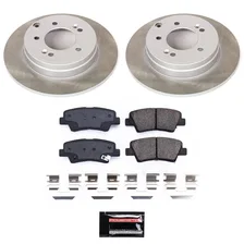 Rear SEMI-COATED ROTOR KIT for Hyundai image 1