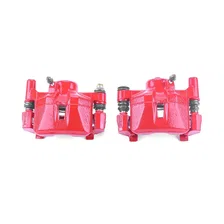 Rear RED CALIPER PAIR W/BRKT for Lexus RX300 image 2